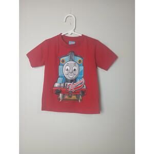 Vtg Thomas and Friends Train Graphic T-Shirt Toddler Size 3T Y2K 90s